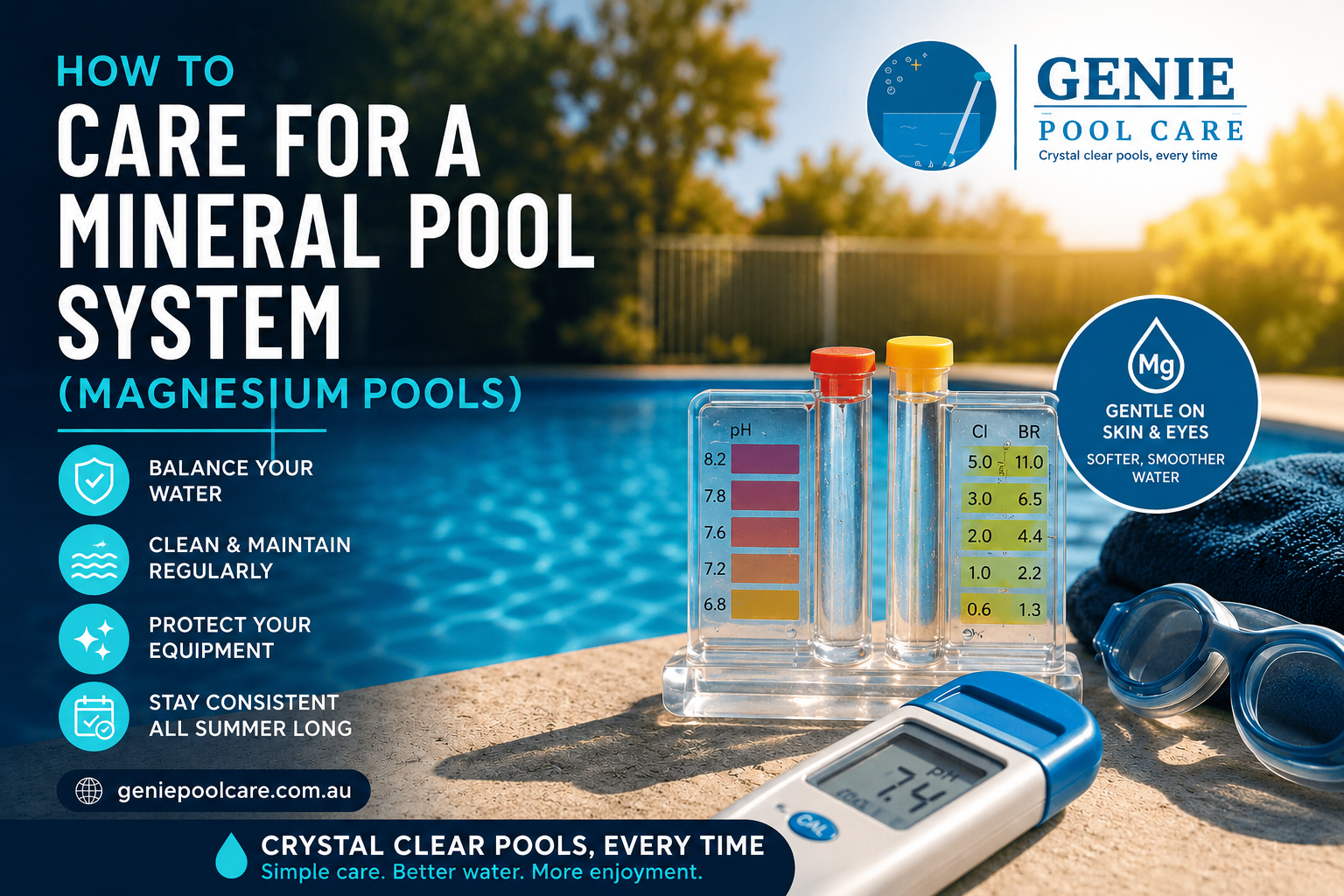 Care for a Mineral Pool System