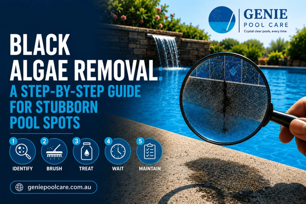 Black algae removal